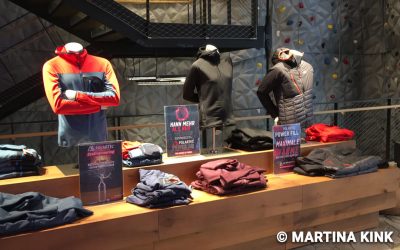 Polartec Sonderfläche und Schaufenster in München