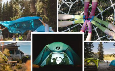 Campen mit der Familie